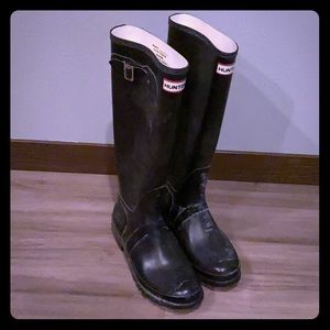 Hunter rain boots - Size 9 🖤